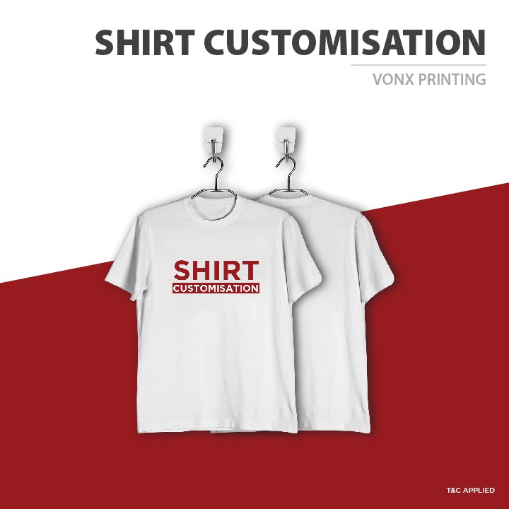 Custom Shirts & T-Shirt Printing with No Minimums