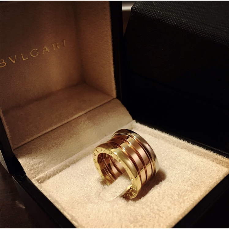 France Bvlgar Bvlgari B Zero Spring Four Of Rings Men And Women Yes Ring Shopee Malaysia