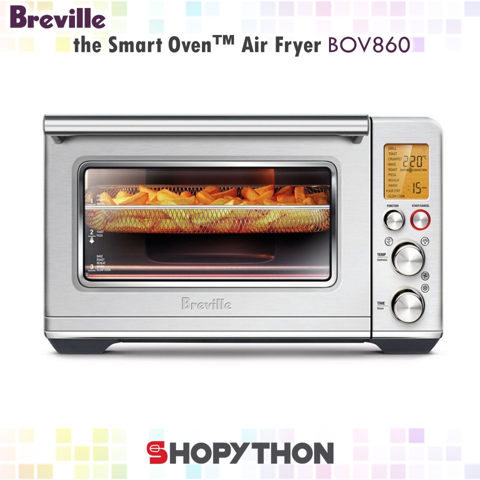 BREVILLE the Smart Oven Air Fryer BOV860 Element IQ System Dual Speed
