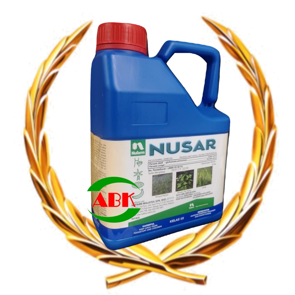 Nufarm Nusar 4l Rumput Rumpai Shopee Malaysia