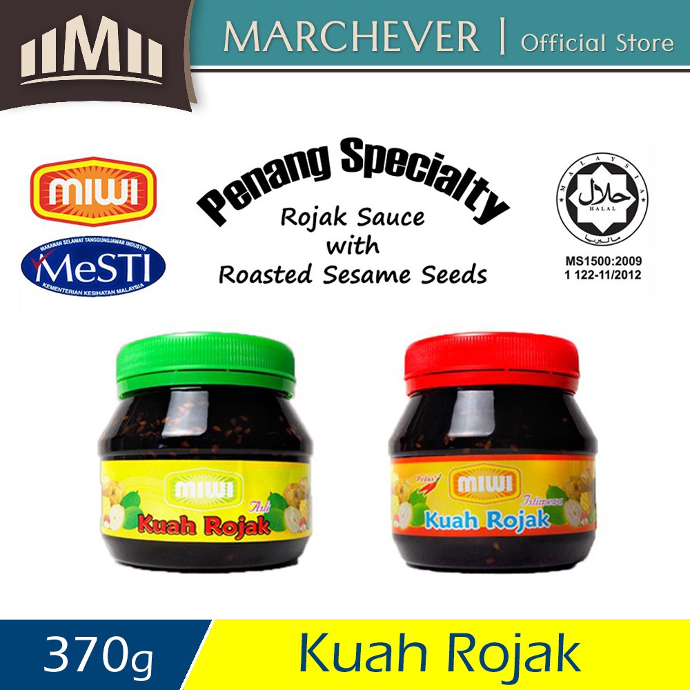 Miwi Penang Rojak Sauce / Kuah Rojak 370g (HALAL)