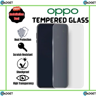 OPPO Reno 6Z / 6 5G / A95 / A16 / A16K / A93 / Reno 5F / Other Models Full Cover Tempered Glass | Ready Stock