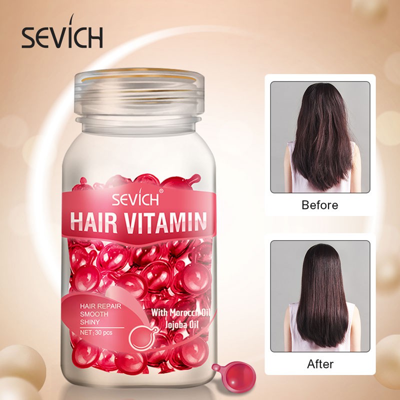 SEVICH Hair Vitamin Repair Damaged Hair Essence (30 Capsules) #6