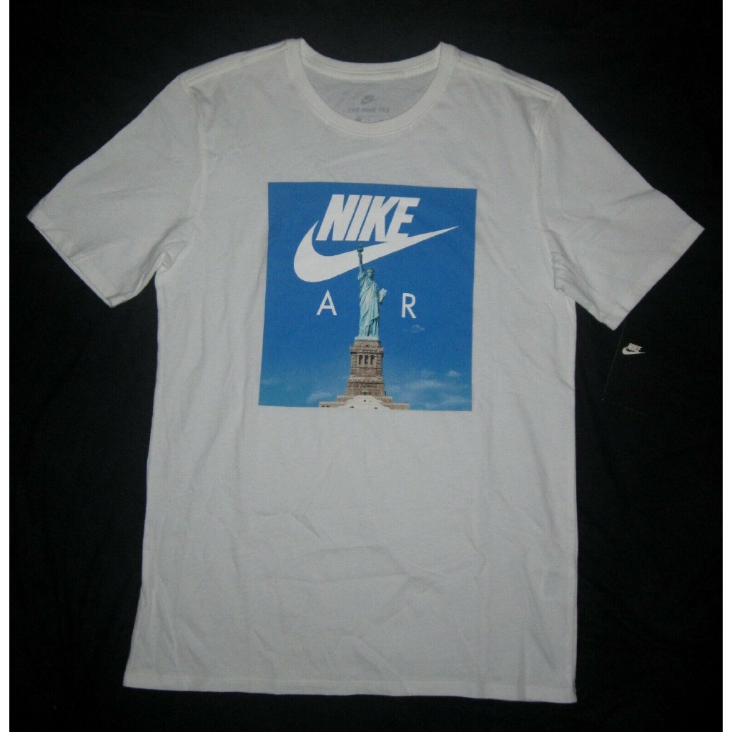 statue of liberty nike t shirt