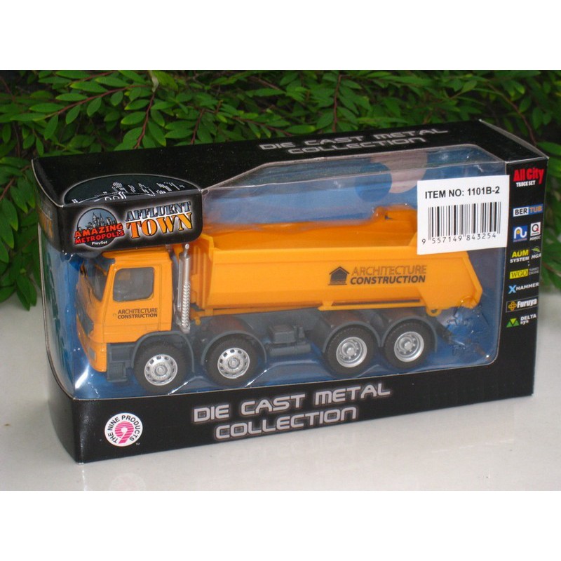 orange dump truck toy