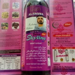 Skyline Jus Al Taqwa Original Harga Kotak RM36 Penawar 