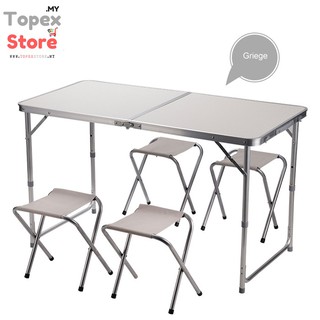Meja Lipat Aluminium Pelabagai Guna set 4Kerusi Shopee Meja Lipat Aluminium Pelabagai Guna set 4Kerusi Shopee