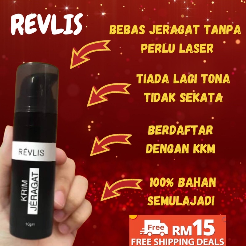 revlis krim jeragat cara guna