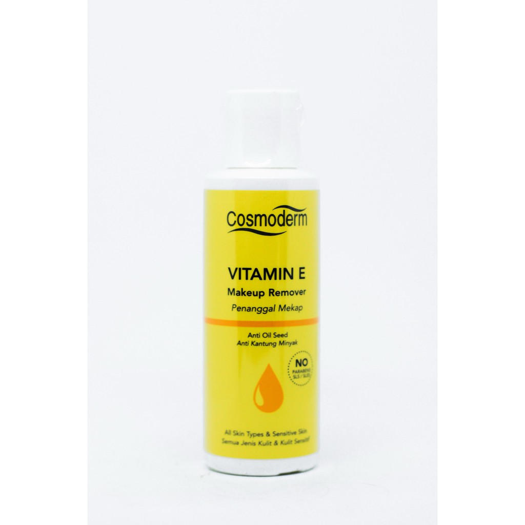 Cosmoderm Vitamin E Make Up Remover 100ml Shopee Malaysia