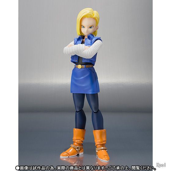 SHF S.H Figuarts Dragon Ball Z Android NO.18 Action Figures New No Box 13cm