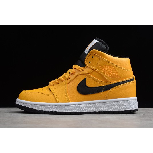 jordan 1 mid university gold