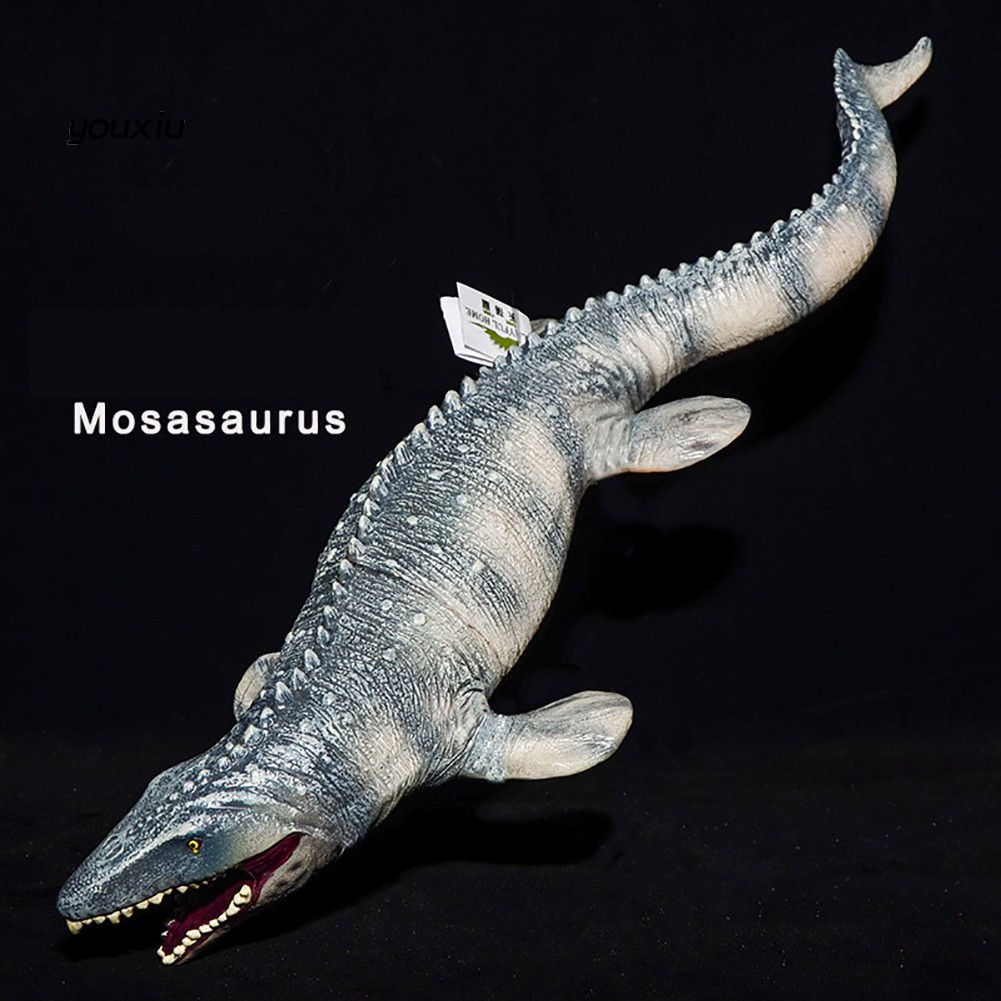 Mxwj Simulation Mosasaurus Model Dinosaur Toy Action Figure Hand Painted Kids Gift Shopee Malaysia - roblox mosasaurus