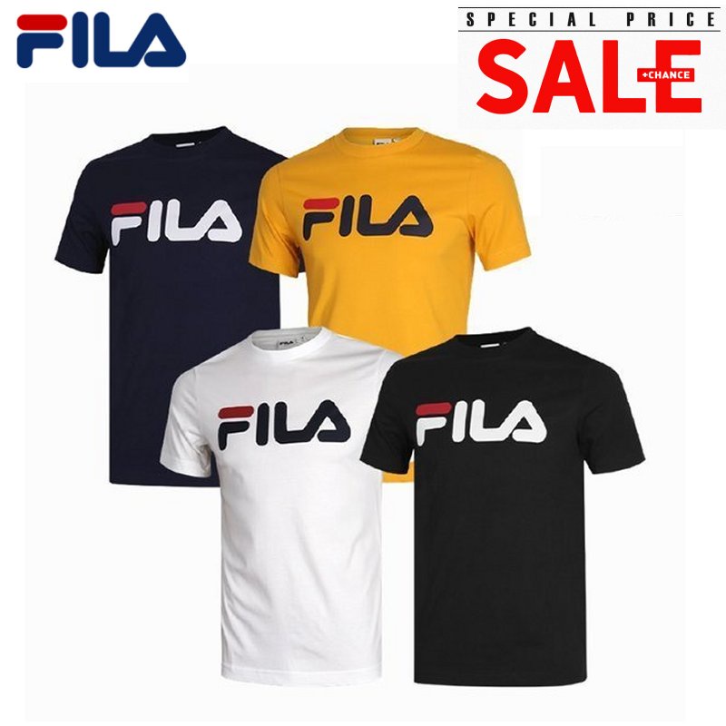 Fila Fila Bts X Linear Logo Tee 4 Colors T Shirts Shopee Malaysia