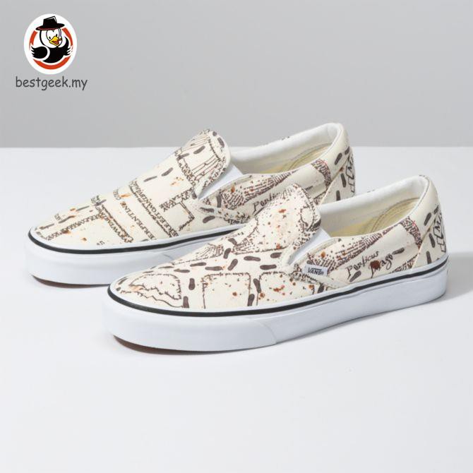 harry potter marauders map vans womens