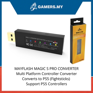 Buy Mayflash Arcade Stick F500 Elite With Sanwa Denshi Joystick And Buttons For Pc Ps Xbox Nintendo Switch Others Seetracker Malaysia