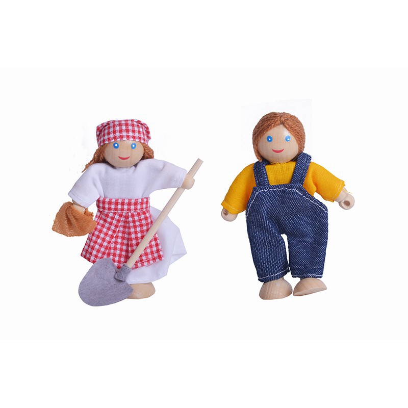 poseable dollhouse dolls