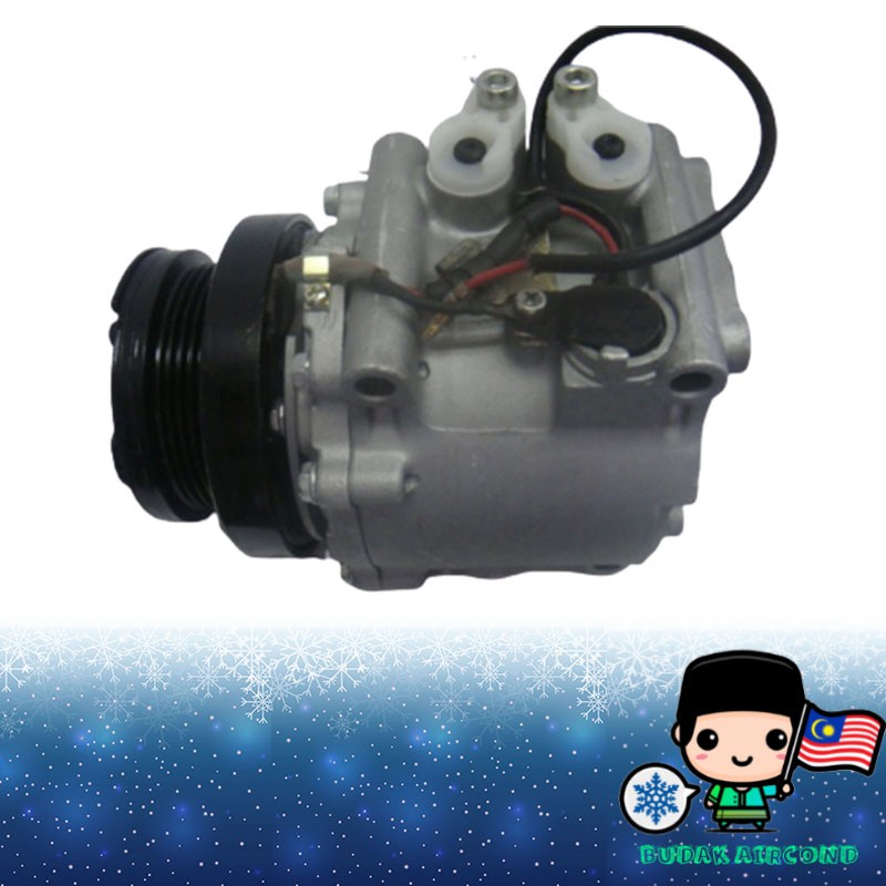 HONDA CIVIC 1988 SH4 COMPRESSOR SANDEN TR70 4PK MODIFIED DENSO RECOND AIR  COND PUMP