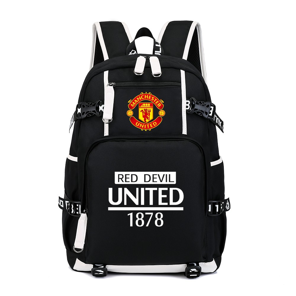 manchester united backpack black