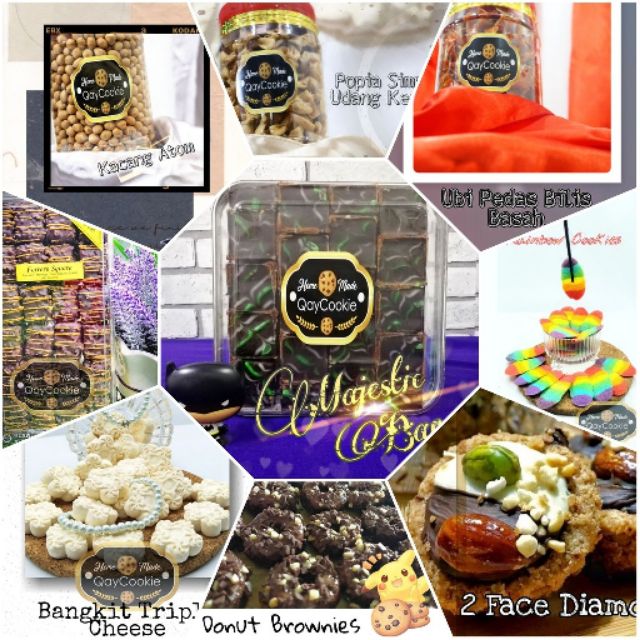 Kuih raya / biskut raya premium by #qaycookie  Shopee 