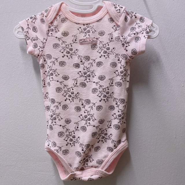 calvin klein baby romper