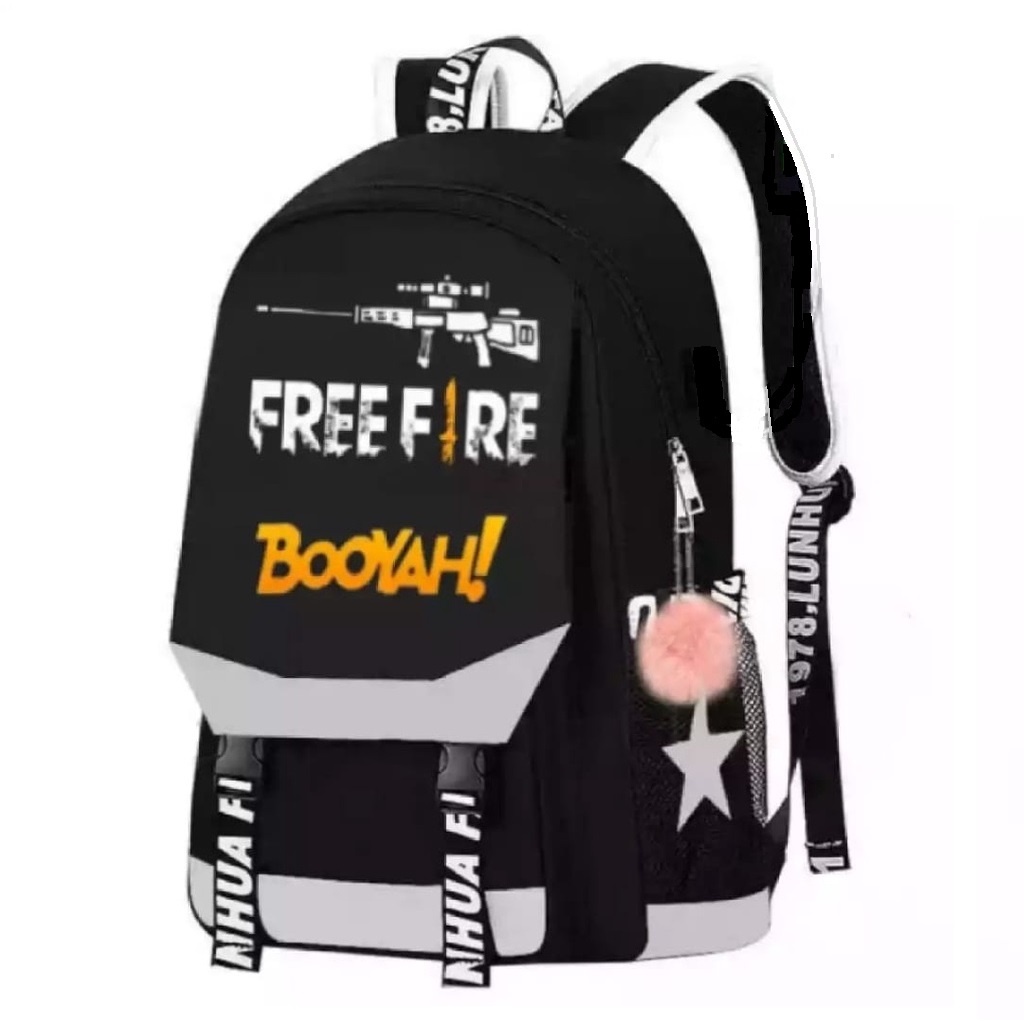 Children's Backpack Bag FREE FIRE BOOYAH Latest / Children's Backpack