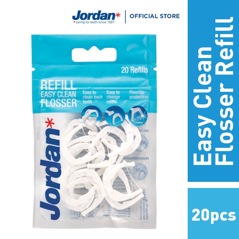 Udgangspunktet analysere balance Jordan Easy Clean Flosser Refill (20 Pcs) | Shopee Malaysia