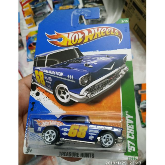 hot wheels 57 chevy treasure hunt