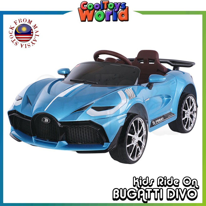 kids ride on bugatti