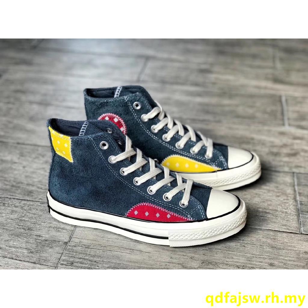 chuck 70 mixed material low top