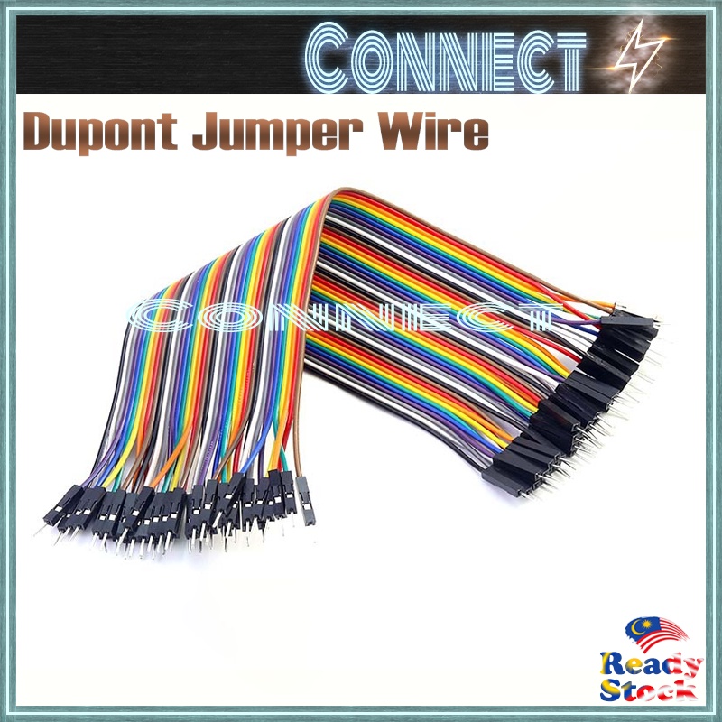 Dupont Jumper Wire 40pcs Female To Male Female To Female Male To Male 10cm 15cm 20cm 30cm 2488