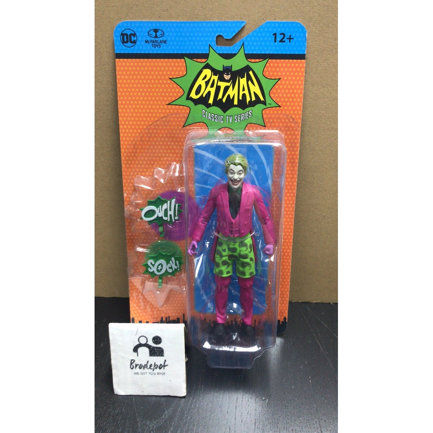 [Ready stock] McFarlane Toys DC RETRO 6IN WV2 BATMAN 66 THE JOKER SWIM ...