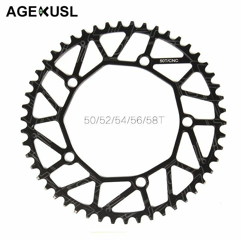 Details about   AGEKUSL Bike Chainring Chain Wheel For Brompton Bicycle Narrow Wide 130BCD 50-58 