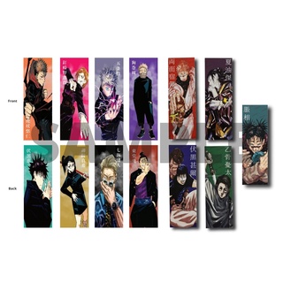 buy 6pcs pack anime jujutsu kaisen magnetic bookmarks gojou satoru nanami kento ryoumen sukuna diy decoration books mark page stationery student office supply gift seetracker malaysia