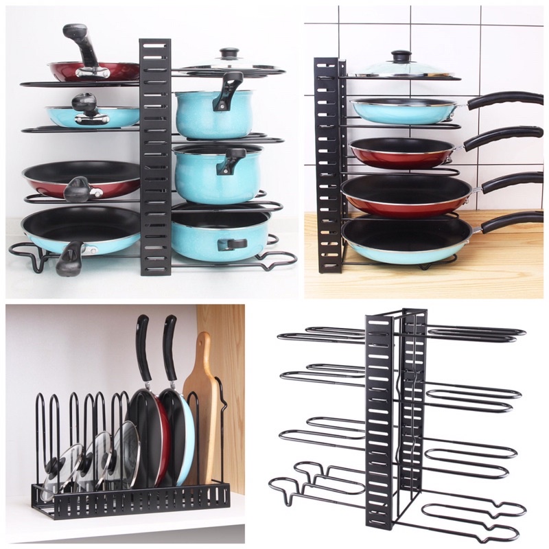 Rak Periuk Dapur / Pots and Pans Organizer Pot Rack Organizer