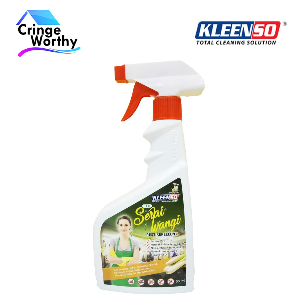 KLEENSO Serai Wangi Pest Repellent Cleaner 500ml | Shopee Malaysia