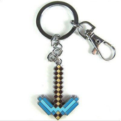 Very Beautiful Diamond Cup Minecraft Keychain