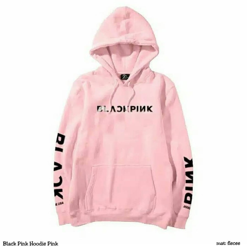 jaket hoodie blackpink