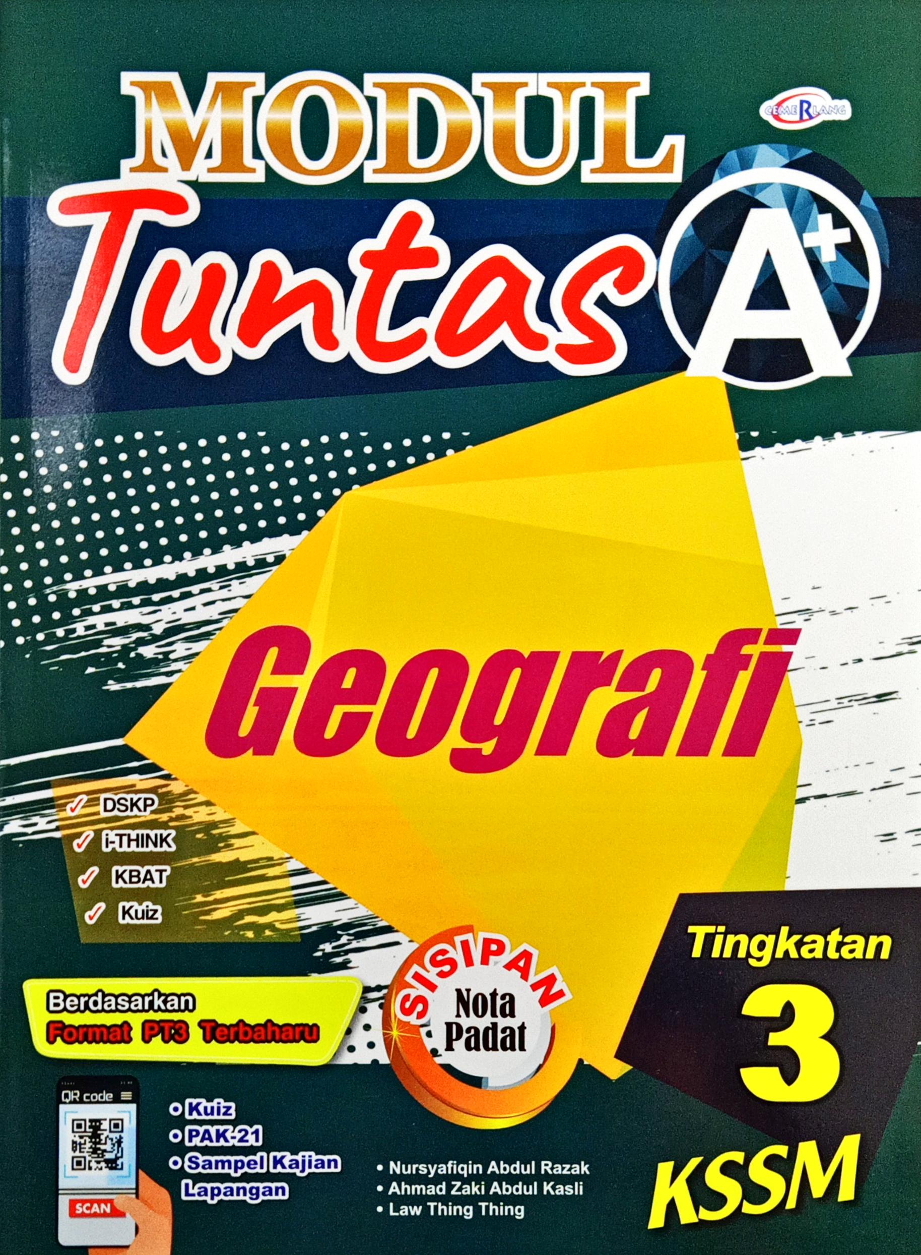 Buy Buku Latihan  Modul Tuntas A+ Geografi KSSM Edisi 2021  Tingkatan