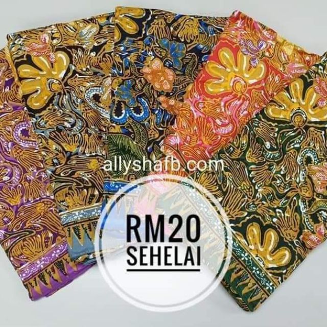 Batik Lepas Terengganu  Shopee Malaysia