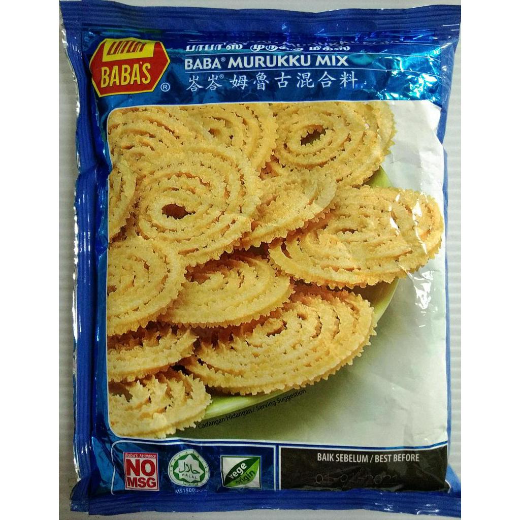 BABAS TEPUNG MURUKKU 500GM | Shopee Malaysia