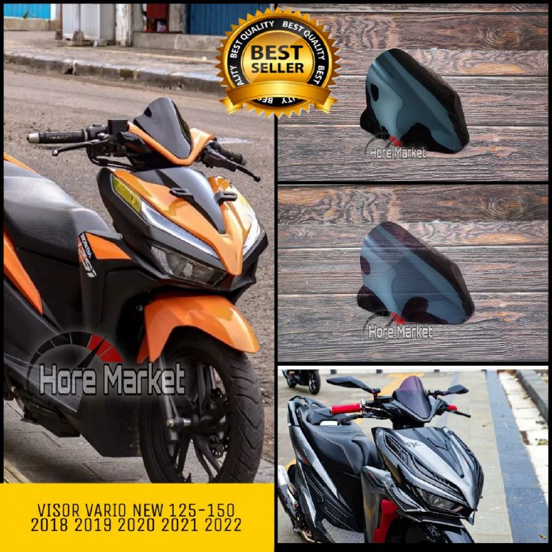 Visor VARIO 150 NEW VISOR VARIO 125 NEW WINDSHIELD VARIO 125 150 2018 2019 2020 2021 2022 LED
