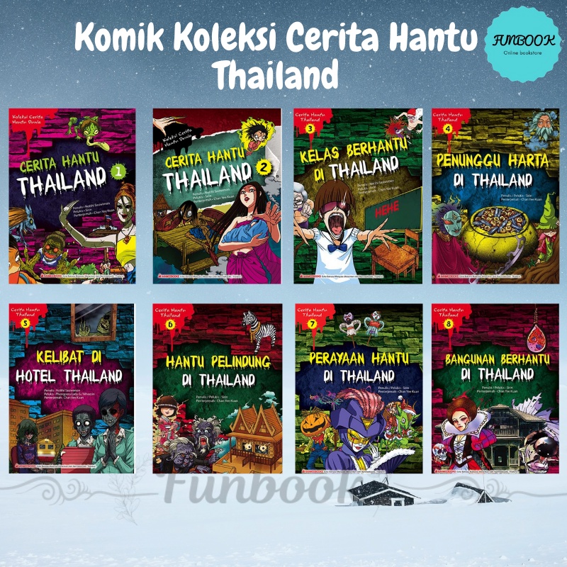 Funbook Komik Koleksi Cerita Hantu Thailand Shopee Malaysia 0238