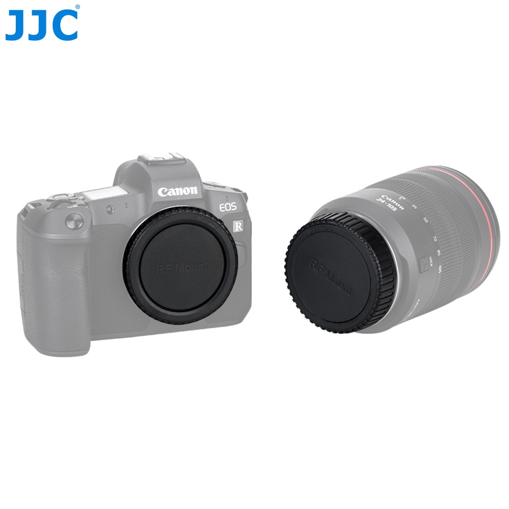 2 Pack JJC Body Cap and Rear Lens Cap Cover Kit for Fuji Fujifilm X Mount Cameras and Fujifilm Fujinon X Mount Lenses 