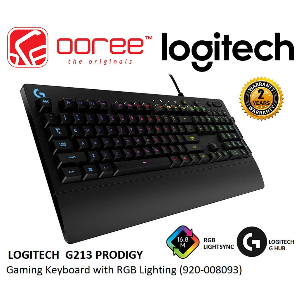 Logitech G213 Prodigy Rgb Gaming Keyboard is rated the best in 04/2024