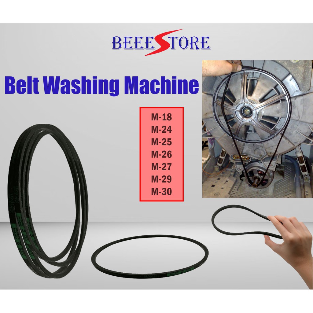 Universal washing machine rubber drive belt washer motor rubber drive