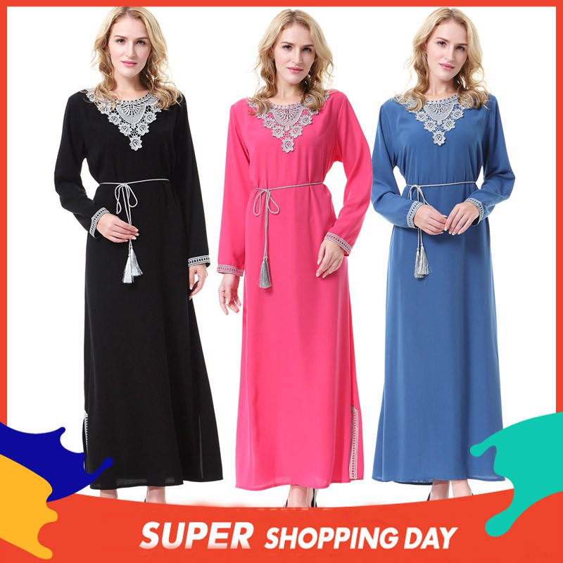  Baju  Raya 2021  Fashion Blouse  Muslimah  Jubah Long Dress 