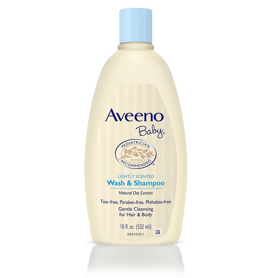 aveeno baby wash & shampoo 18 ounce