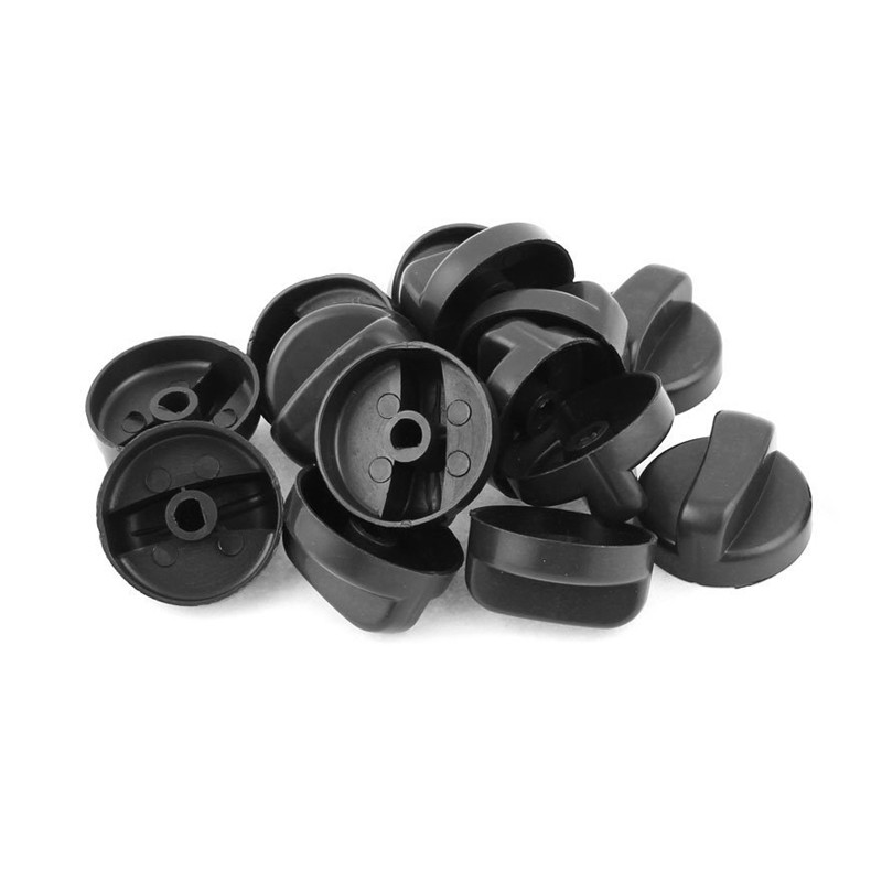 Premium Must 15 pcs Stove Gas Plastic 8 mm Dia Mount Hole Knob Essential - Image 2