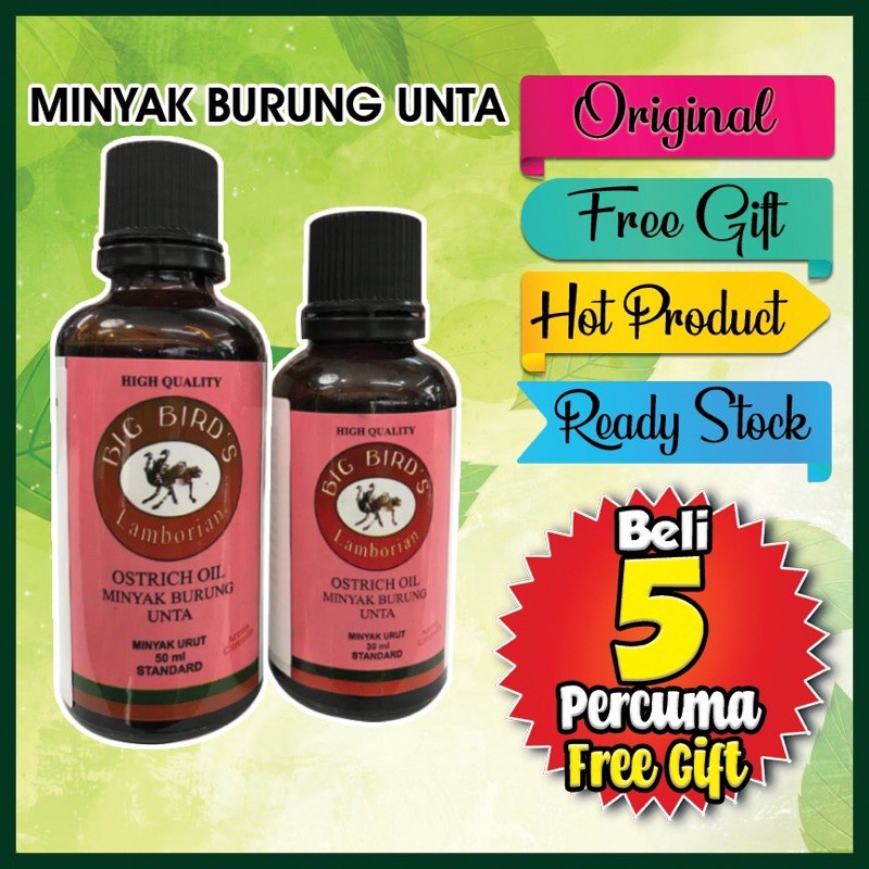 Minyak burung unta -urutan (minyak panas)