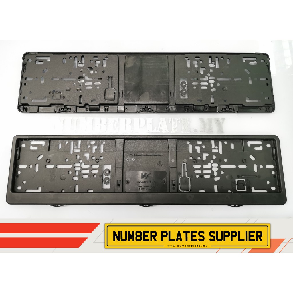 wurth mercedes number plate holder